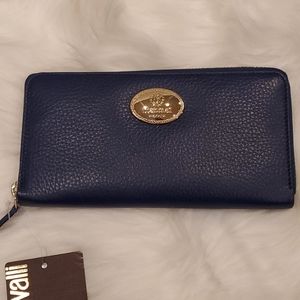 Roberto Cavalli Stampa Dollaro + Placca Wallet